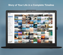 画像をギャラリービューアに読み込む, LAMU ポータブル フォト オーガナイザー 1TB ブラック Windows 用。すべての写真が 1 か所にまとめられ、整理され、持ち運び可能で、アクセスしやすくなります。