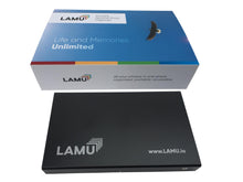 画像をギャラリービューアに読み込む, LAMU ポータブル フォト オーガナイザー 2TB ブラック Windows 用。すべての写真が 1 か所にまとめられ、整理され、持ち運び可能で、アクセスしやすくなります。