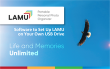 Load image into Gallery viewer, LAMU Photo Organizer Software to Setup Your Own Computer or USB Drive (By Mail)